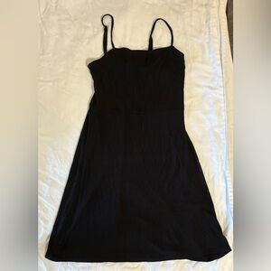 Forever 21 black A-line dress. Size small.